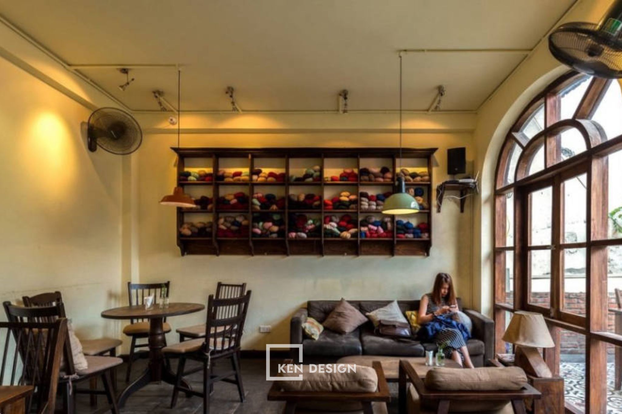 mô hình quán cafe mở xuyên đêm